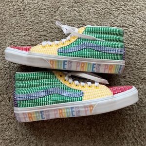 Like New Pride Vans High Tops